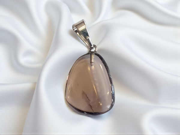 pendentif quartz fumé